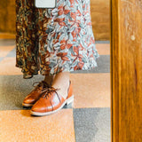 雙城故事 兩截式尖頭低跟牛津鞋