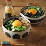 日本美濃燒點線碗 共兩款 (S-M)