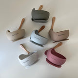 日本 kawaii&born 兒童吸盤餐碗 共六色