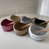 日本 kawaii&born 兒童吸盤餐碗 共六色