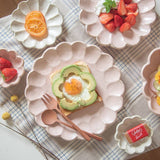 日本小兵美濃燒粉花盤(SS-2XL)