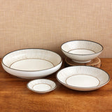 日本美濃燒柔彩十草紋碗 共五色