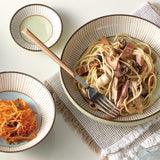 日本美濃燒柔彩十草紋碗 共五色