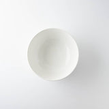 日本深山窯美濃燒 Racca 白色蓋飯碗