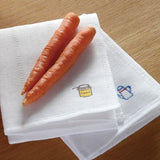 日本蚊帳材質廚房家事抹布共四款