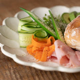 日本小兵美濃燒白花盤(SS-2XL)