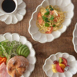 日本小兵美濃燒橢圓碗共二色