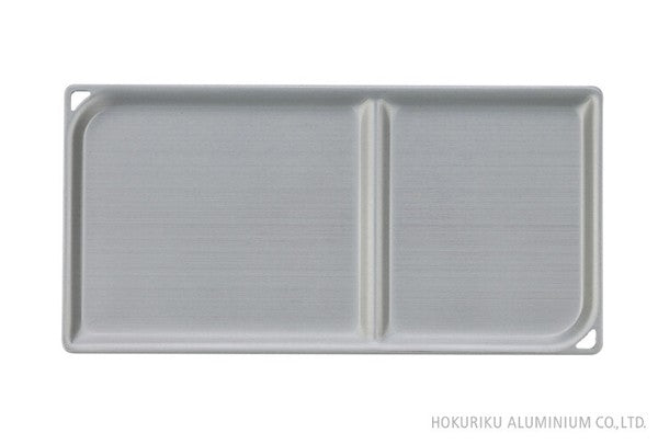 日本 Hokuriku 鋁製長方分隔盤 共三色