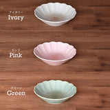 日本美濃燒柔和色系花碗 (S-M) 共三色