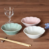 日本美濃燒柔和色系花碗 (S-M) 共三色