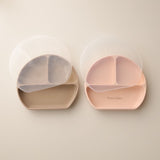 日本 kawaii&born 兒童吸盤分隔餐盤 共四色