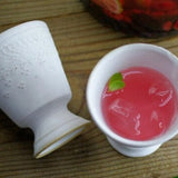 日本益子燒法式蕾絲高腳杯