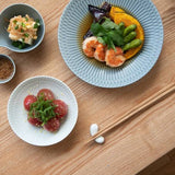 日本美濃燒小田陶器波紋盤共三色(S-L)