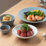 日本美濃燒小田陶器波紋盤共三色(S-L)