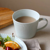 日本美濃燒小田陶器波紋馬克杯 共三色