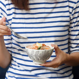 日本波佐見燒雛菊碗 共二色 (S-L)