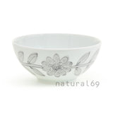 日本波佐見燒雛菊碗 共二色 (S-L)