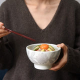 日本波佐見燒雛菊碗 共二色 (S-L)