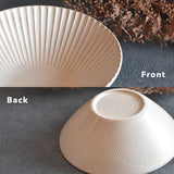 日本美濃燒花蝶扇紋大碗 (M/L) 共二色