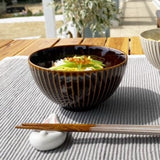 日本美濃燒花蝶扇紋飯碗 (S-L) 共六色