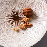 日本美濃燒經典十草紋深盤 (M-L) 共二色