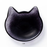 日本 coconeco craft 貓剪影玻璃小盤 共五款