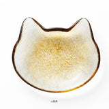 日本 coconeco craft 貓剪影玻璃小盤 共五款