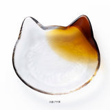 日本 coconeco craft 貓剪影玻璃小盤 共五款