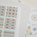 花磚印象超薄矽藻土地墊(L) 2入