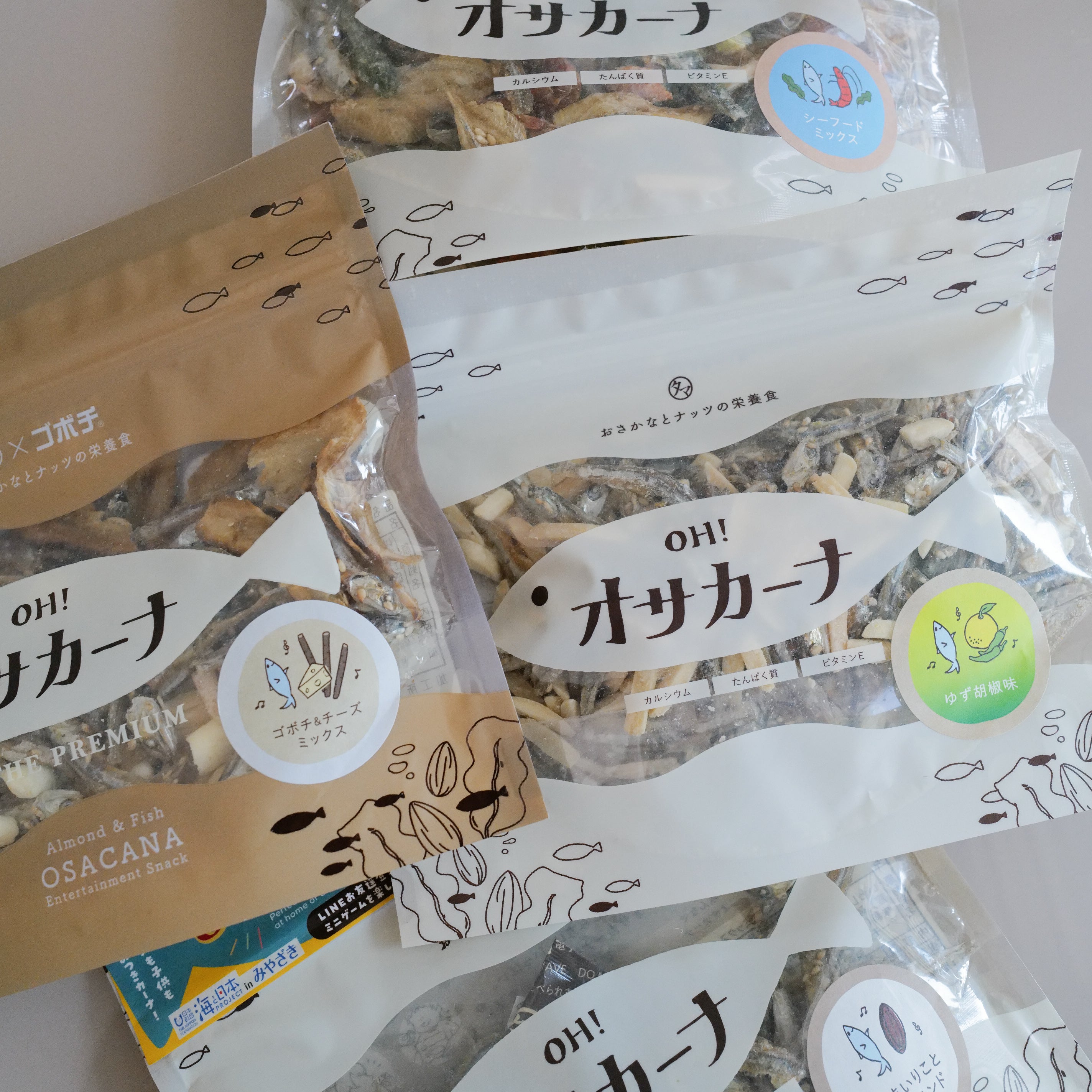 日本OH!SAKANA小魚乾系列