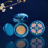 珍藏故宮｜琺瑯繁花彩瓷肌氣墊粉餅