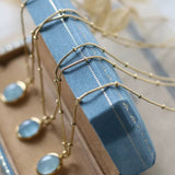 VANTAGE｜海藍寶項鍊