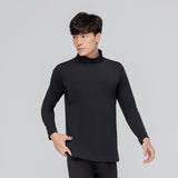 第五代溫灸刷毛立領發熱衣（男）