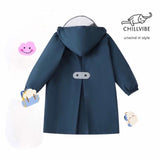 日本 CHILLVIBE 日系簡約純色雨衣
