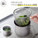 日本製Arnest 燕三條多功能料理 不銹鋼單柄鍋14cm