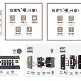 +886極野家美型延長線 1.8M