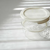 日本HARIO雙層耐熱玻璃微波蒸煮器-800ml