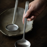 日本燕三條18-8不銹鋼槌目鍋物21cm 湯杓系列