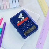 dretec × Snoopy聯名多用途學習時間計時器
