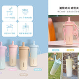 韓國樂扣 LocknLock｜漸層系316L不繡鋼珍奶吸管杯 720ml