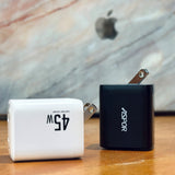 ASPOR 45W雙PD氮化鎵快充頭