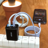 ASPOR 45W雙PD氮化鎵快充頭