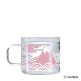 日本 HARIO FUJI 感溫變色馬克杯 330ml