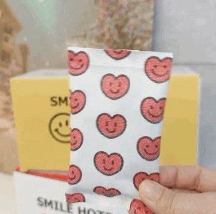 韓國 SMILE 愛心笑臉暖暖包 10入組