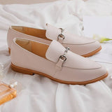 【維納斯】全真皮馬銜釦樂福鞋（5色）