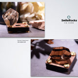 茶黃水晶隨形冰塊