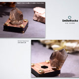 茶黃水晶隨形冰塊