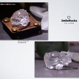 雕件（白水晶龍龜）