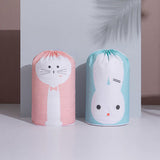 可愛風 防水防潮束口收納袋 【兔子/貓咪款】