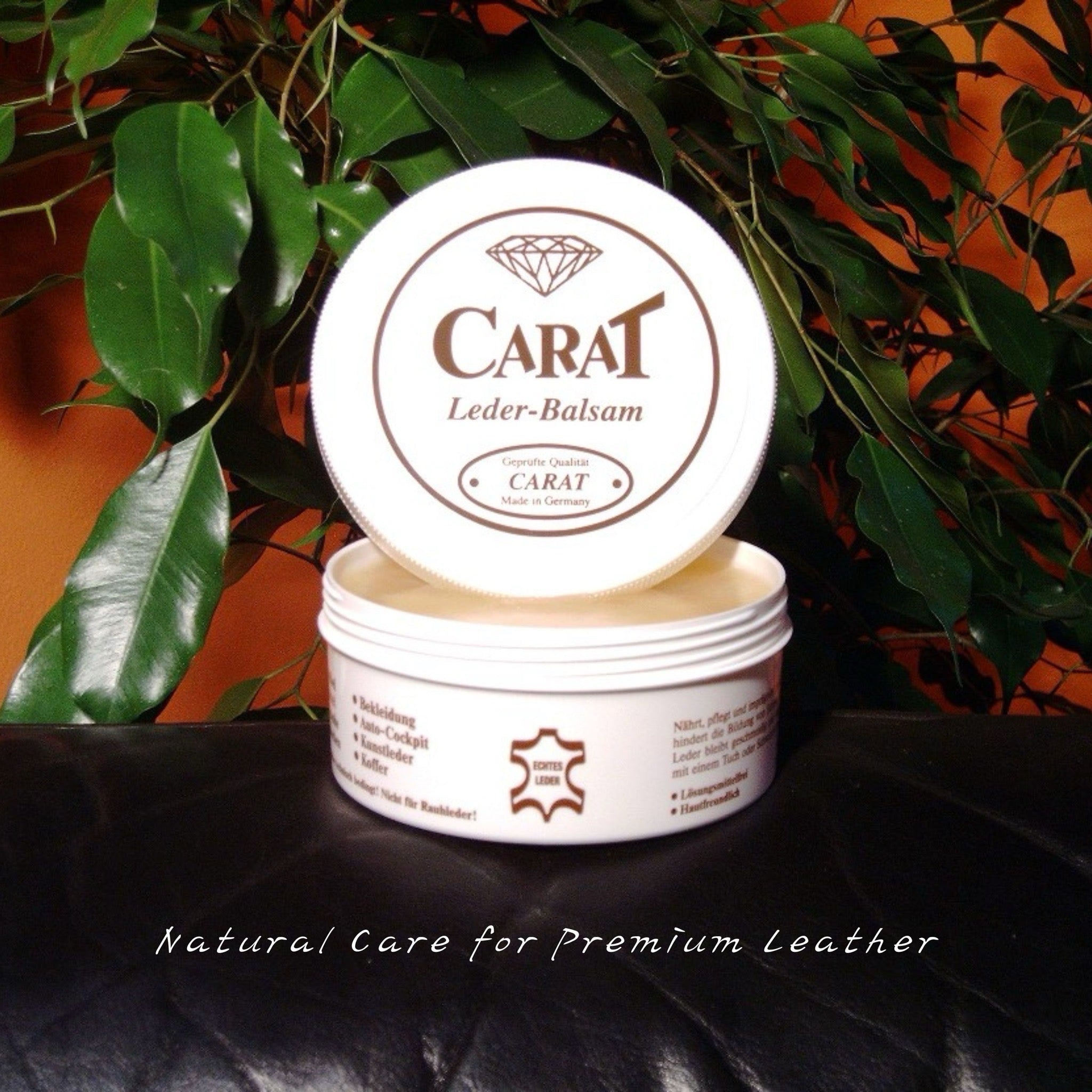 德國 CARAT LOGO Renapur 固體天然皮革保養油